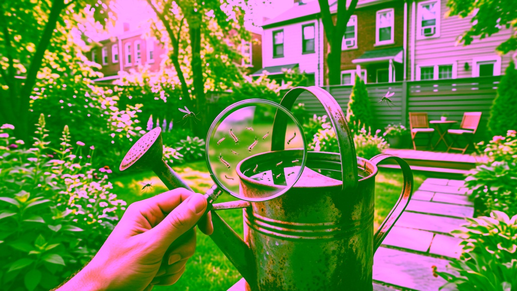 Signs of mosquitoes in your yard NYC