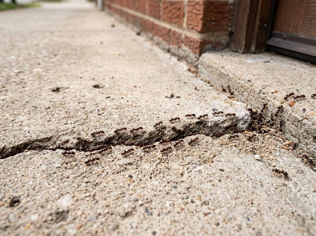 Pavement ant control