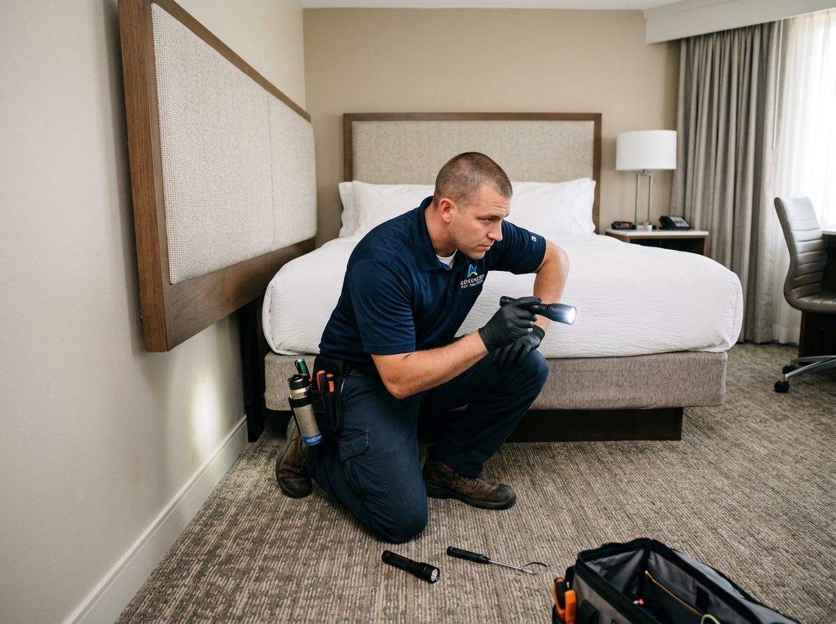 Commercial hotel pest control