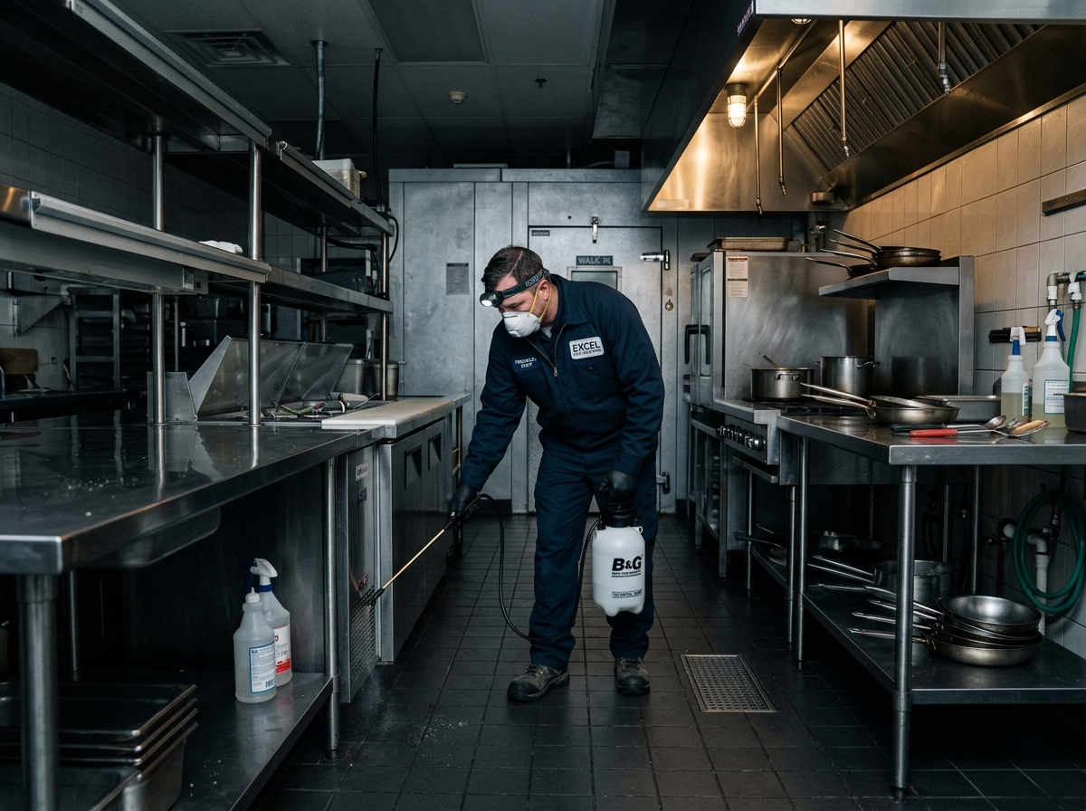 Commercial restaurant pest control