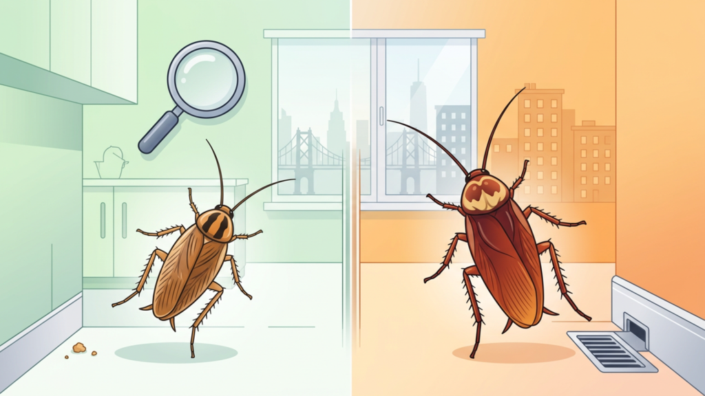 German Cockroach vs American Cockroach in NYC: How to Identify, Treat, and Protect Your Apartment