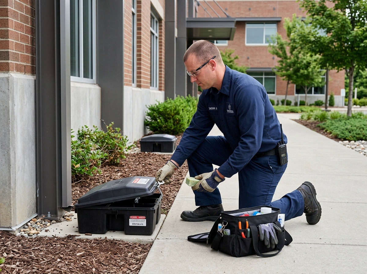 Commercial rodent control