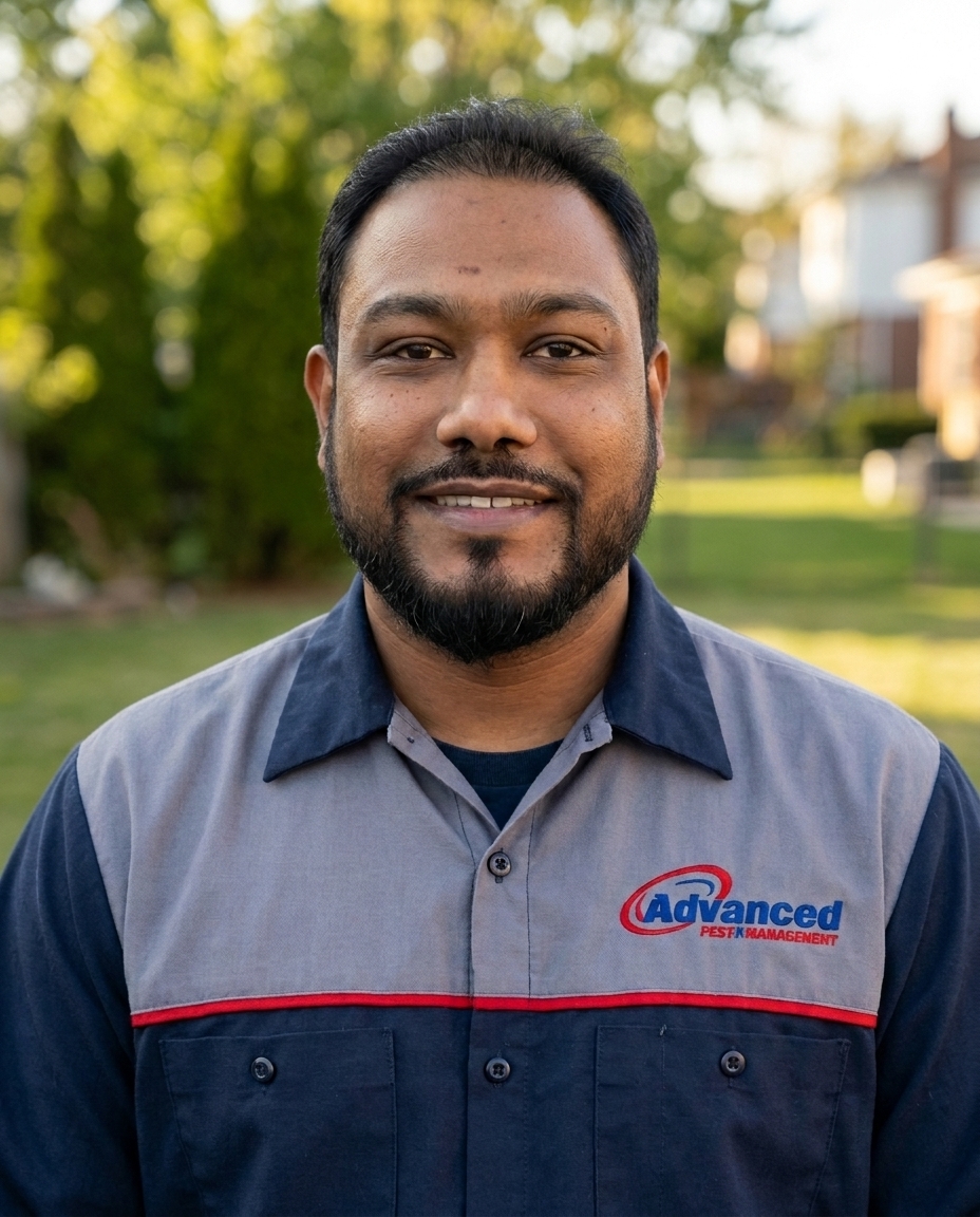 Andy Ramcharitar, Technician at Advanced Pest Management